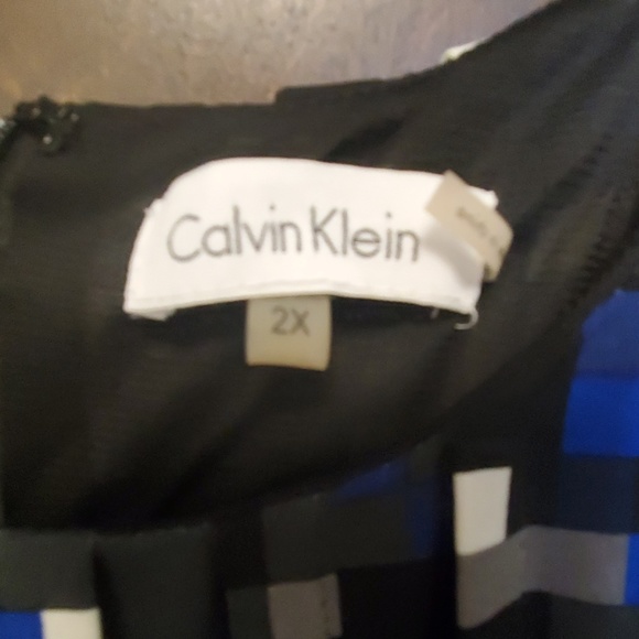 Calvin Klein shift dress with pockets size 2x - Picture 2 of 7